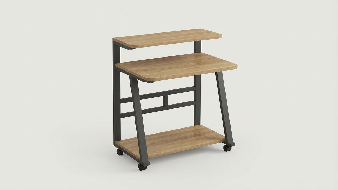 Standing, L-Shaped, or Foldable: Best Computer Table with Printer Setup