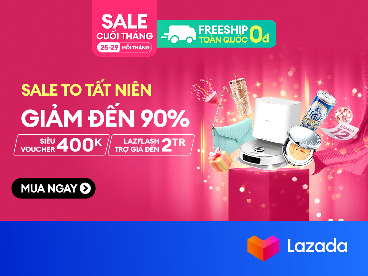 Cuối Năm Không Lo Phí Ship Cùng Chiến Dịch Sale To Tất Niên