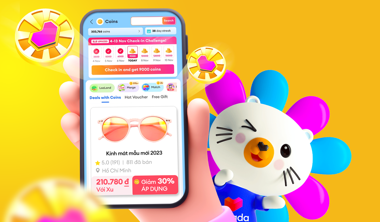 Cách tích lũy Lazcoin và voucher độc quyền từ LazAffiliates