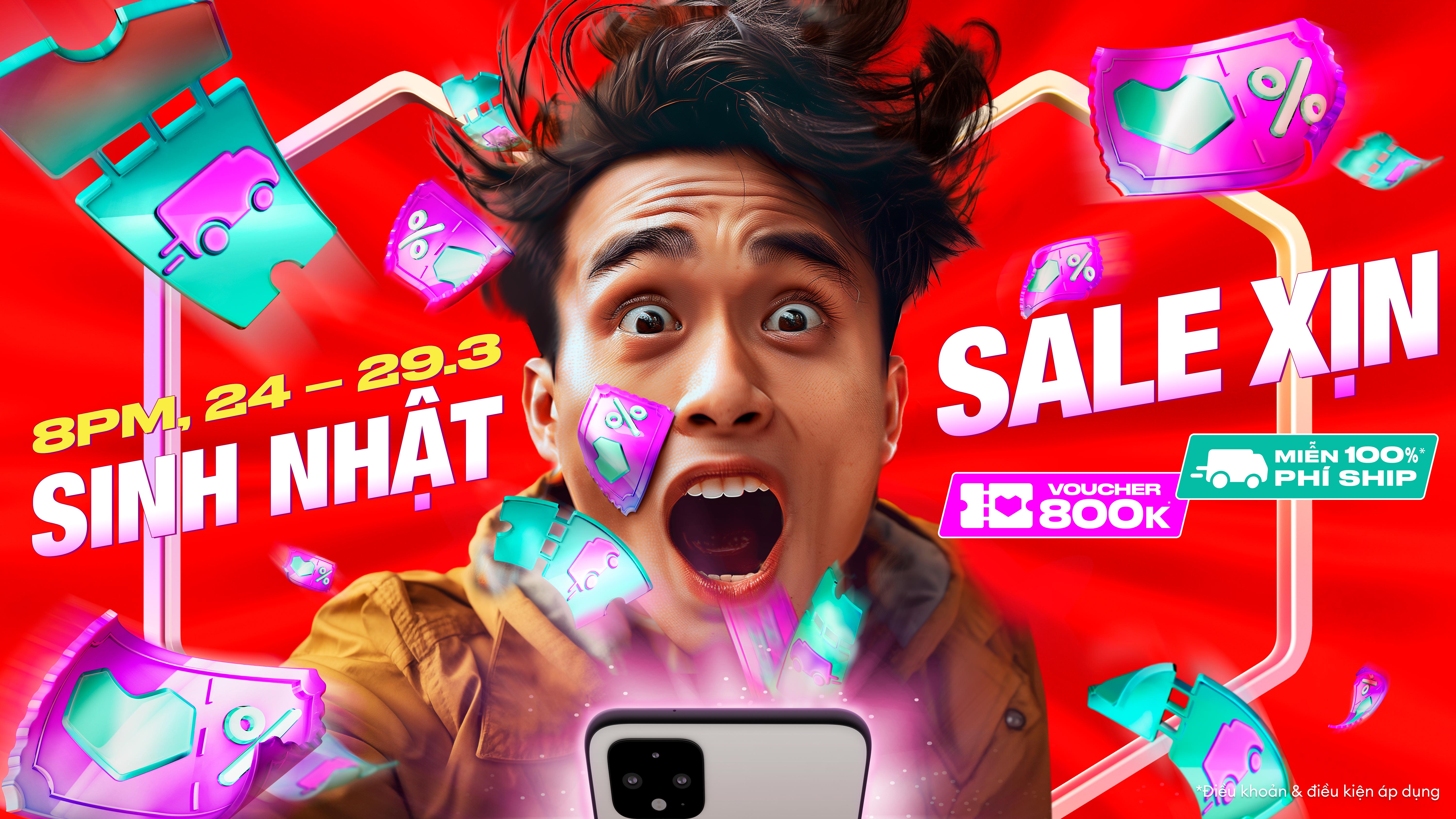 <strong>Sinh Nhật Sale Xịn Tại Lazada 2024: Đại Tiệc Mua Sắm Không Thể Bỏ Lỡ!</strong> 1