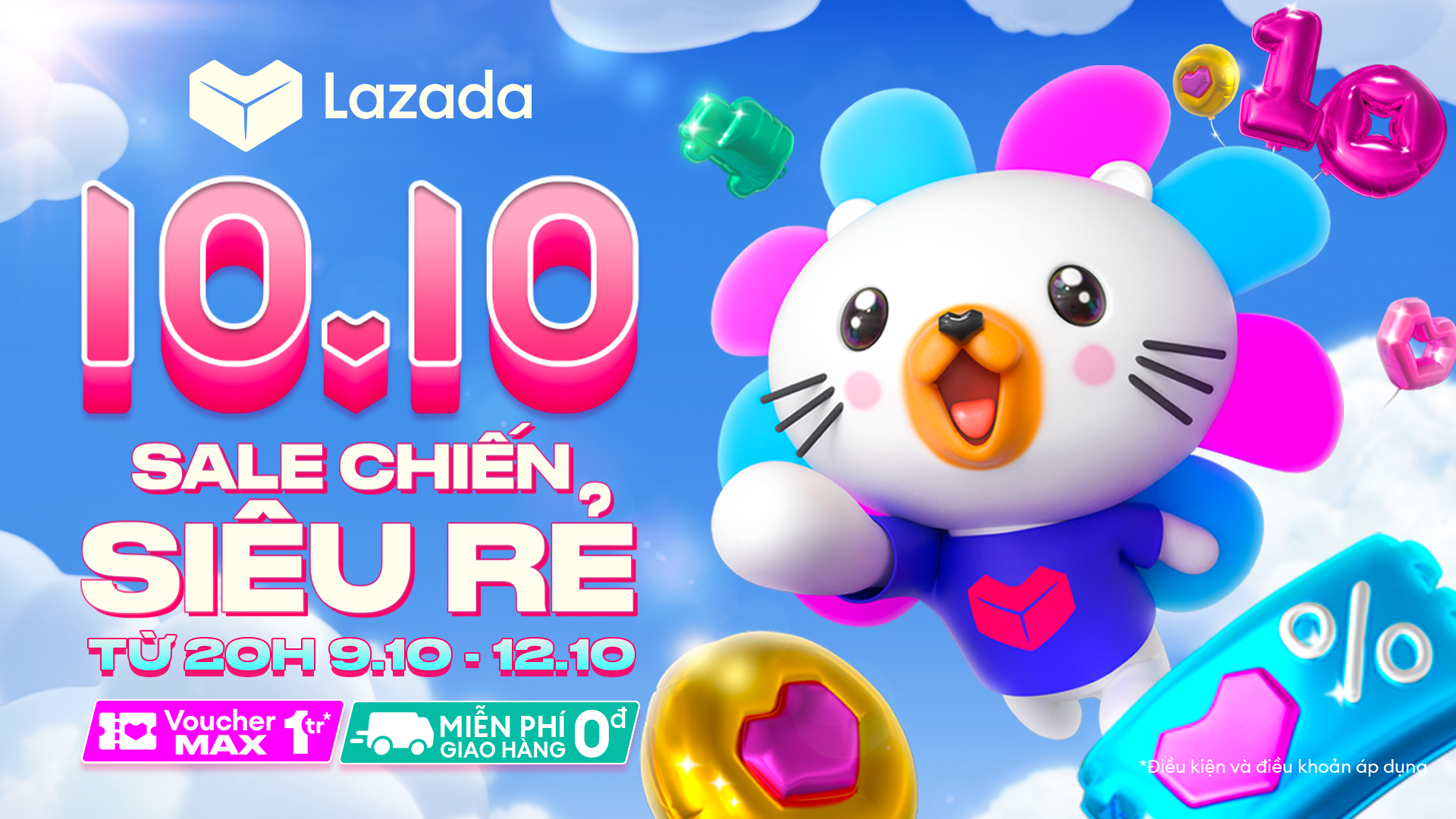 Lịch Chiến Dịch Tháng 10 Tại Lazada