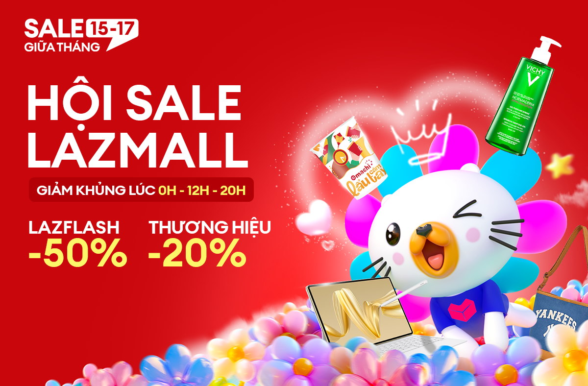 Khám phá những chương trình hấp dẫn trong Sale Giữa Tháng 15-17.03 tại Lazada