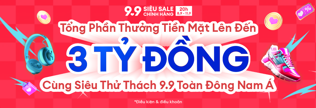 Tham gia Siêu Thử Thách 9.9 – Tổng trị giá phần thưởng 3 tỷ đồng
